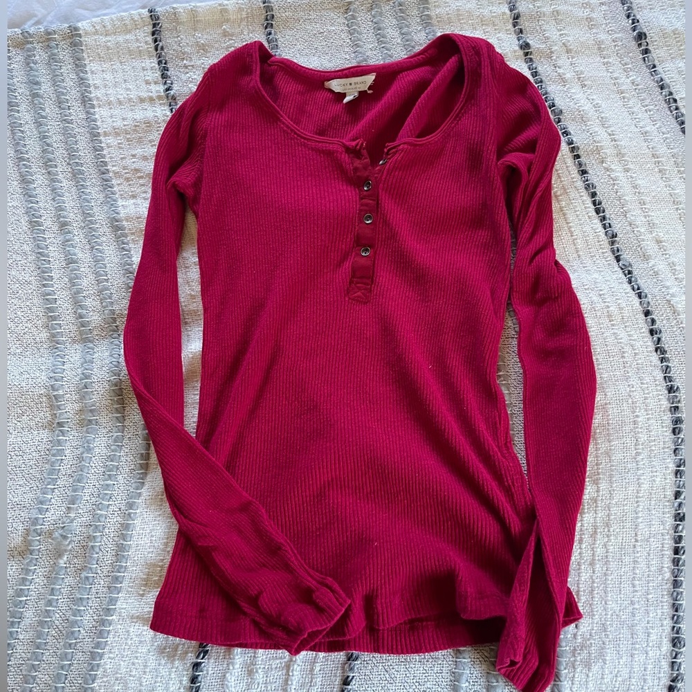 Red Lucky Long Sleeve
